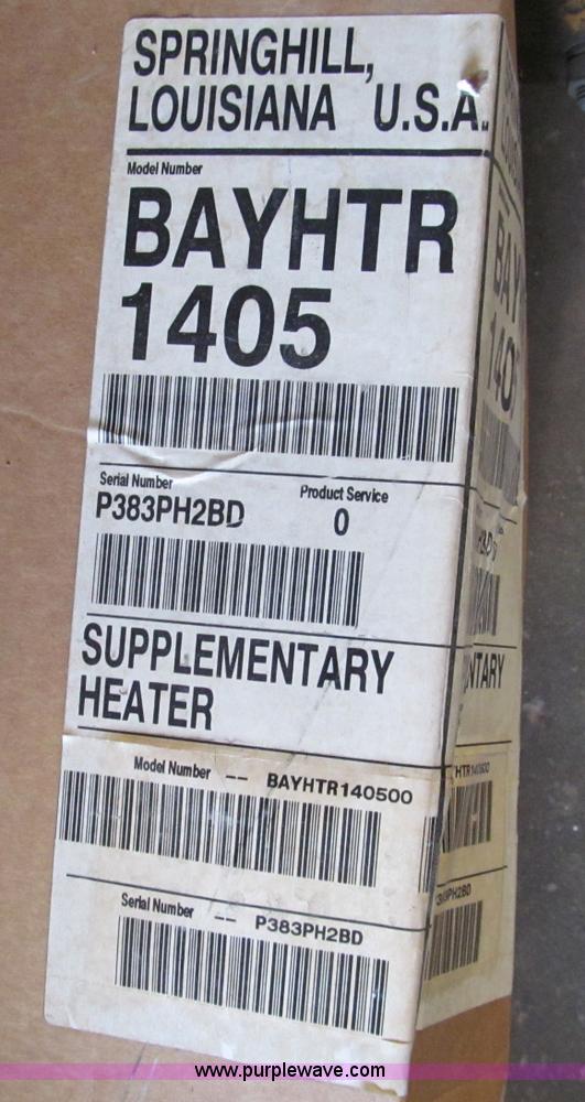 image for item C2382 (6) B American Standard supplementary duct heaters