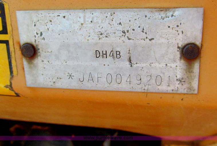 image for item C2383 1990 Case DH4B articulating trencher