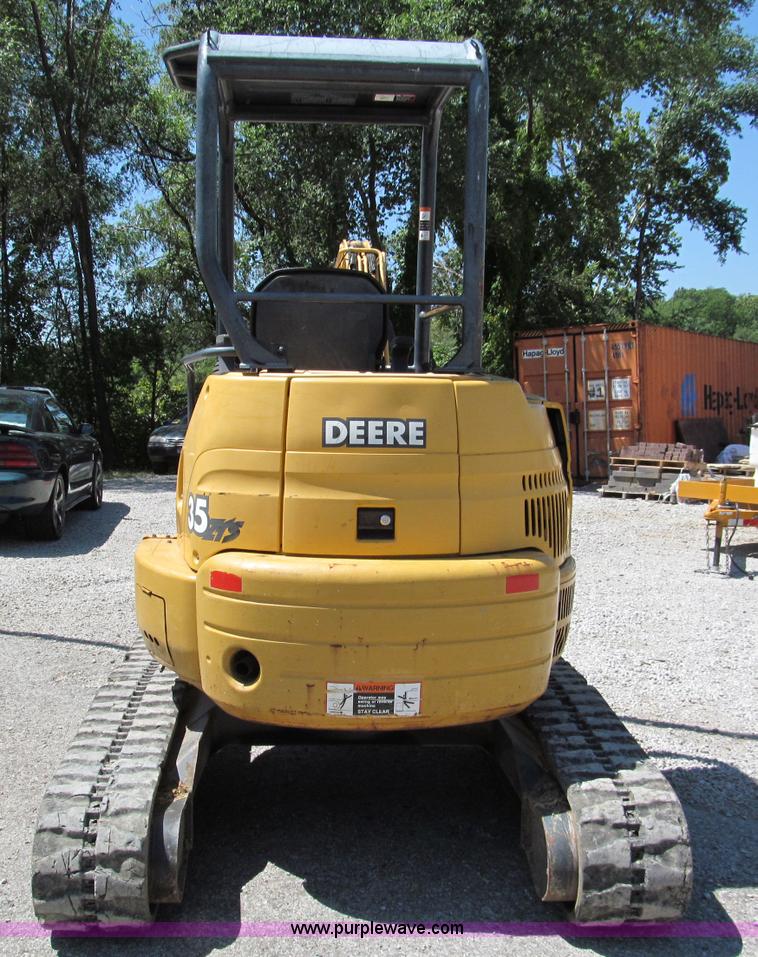 image for item C2424 2001 John Deere 35ZTS compact excavator