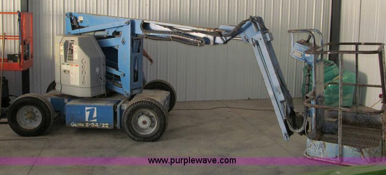 image for item C2437 1997 Genie Z-34/22 electric boom lift
