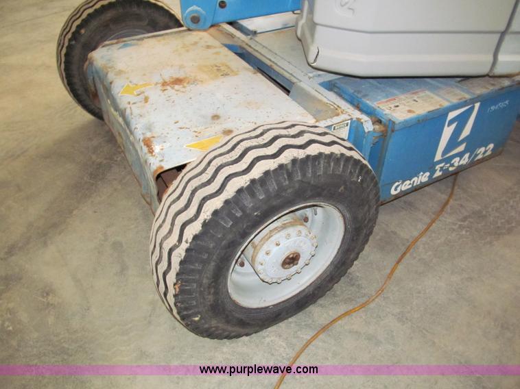 image for item C2437 1997 Genie Z-34/22 electric boom lift