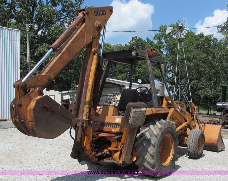 image for item C2621 1981 Case 580D backhoe