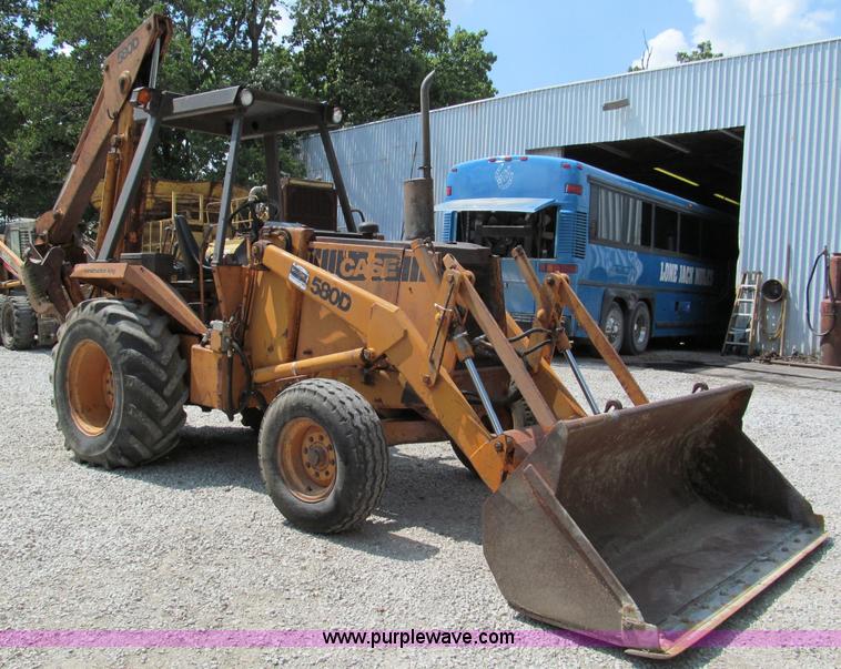 image for item C2621 1981 Case 580D backhoe
