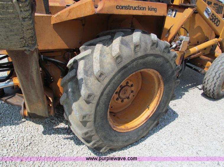 image for item C2621 1981 Case 580D backhoe