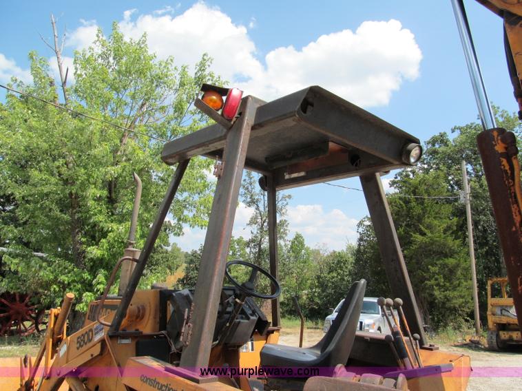 image for item C2621 1981 Case 580D backhoe