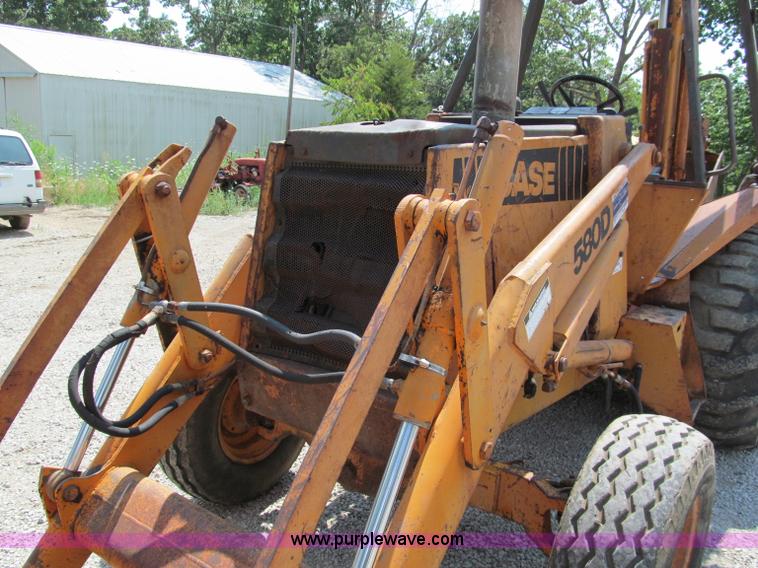 image for item C2621 1981 Case 580D backhoe
