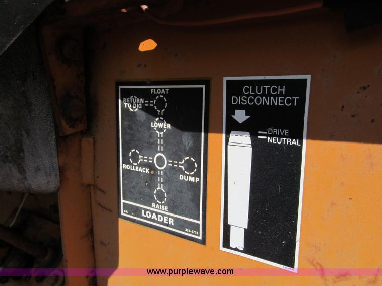 image for item C2621 1981 Case 580D backhoe