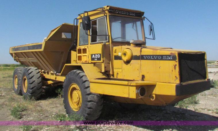 image for item C5368 Volvo A20 articulated haul truck