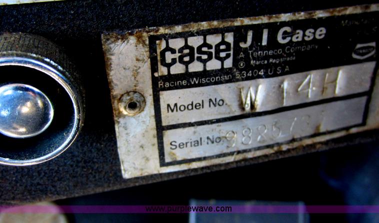 image for item D2047 Case W14H wheel loader