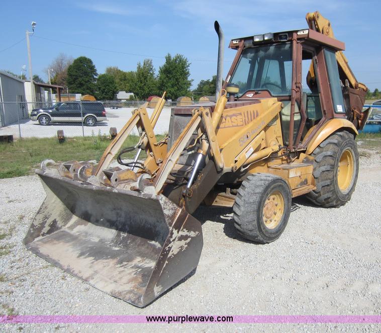 image for item D5592 1994 Case 580 Super K backhoe