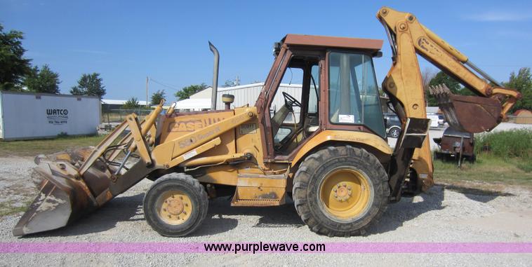 image for item D5592 1994 Case 580 Super K backhoe