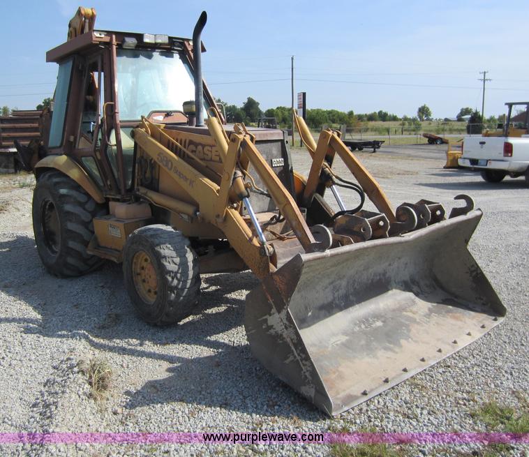 image for item D5592 1994 Case 580 Super K backhoe