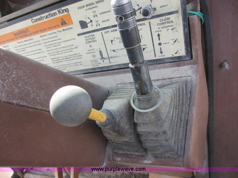 image for item D5592 1994 Case 580 Super K backhoe