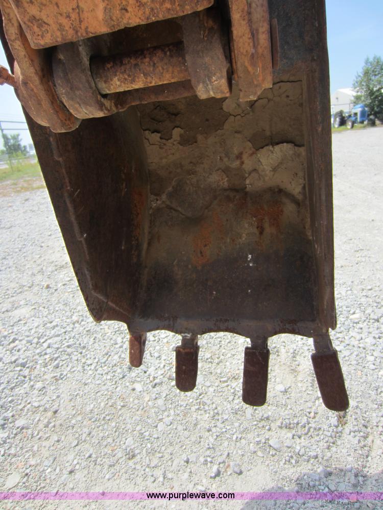 image for item D5595 Case Davis 1448 trencher with backhoe attachment