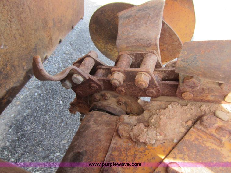 image for item D5595 Case Davis 1448 trencher with backhoe attachment