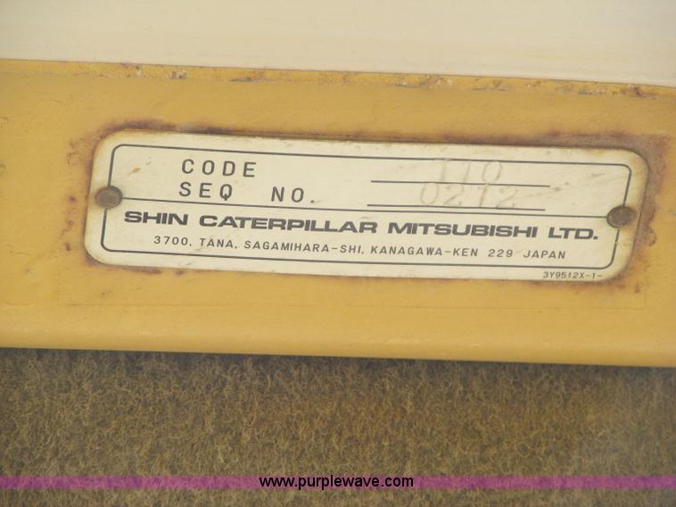 image for item D6504 1993 Caterpillar D4H LGP dozer