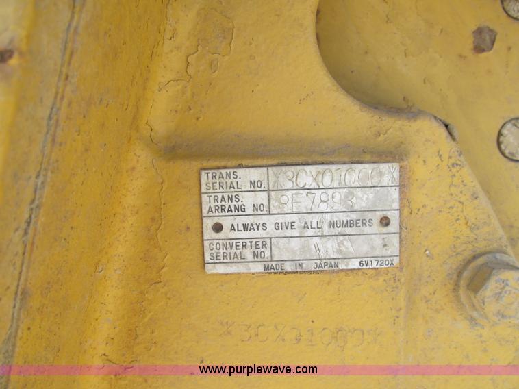 image for item D6504 1993 Caterpillar D4H LGP dozer