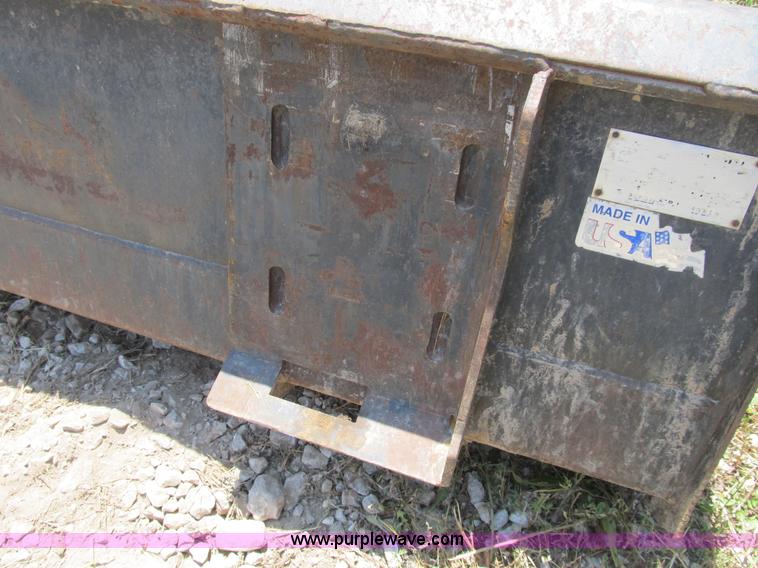 image for item K9339 66" skid steer bucket