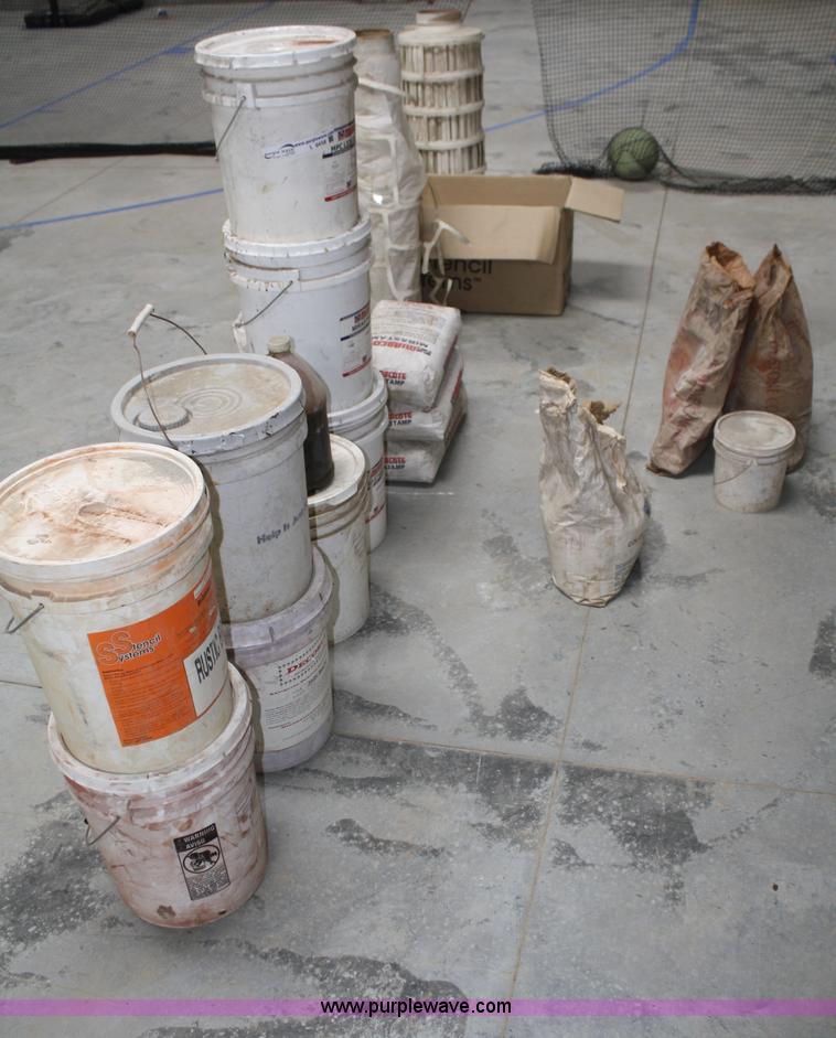 image for item L9458 Assorted decorative concrete supplies