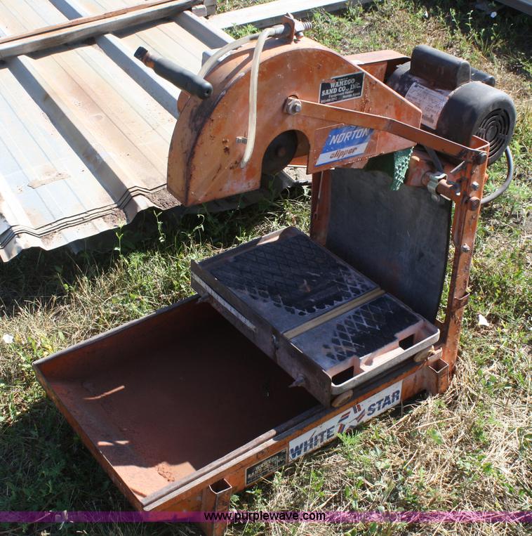 image for item L9461 Norton clipper brick saw