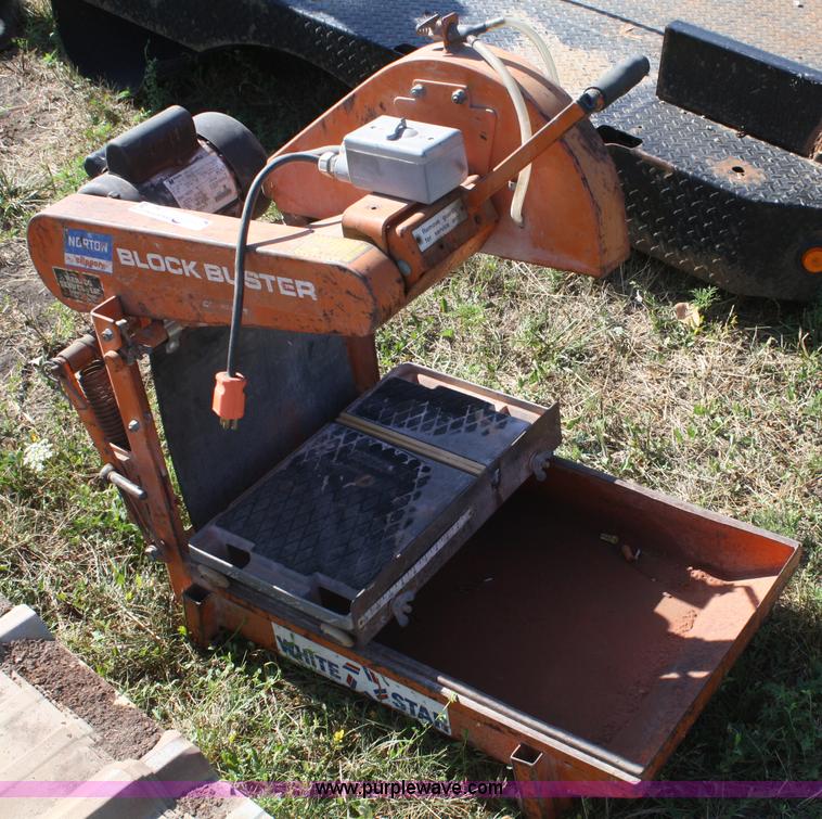 image for item L9461 Norton clipper brick saw