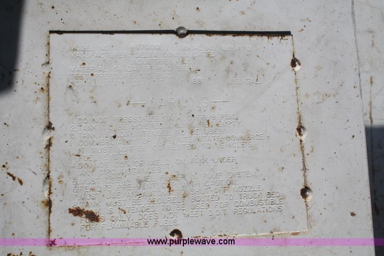 image for item L9484 88 gallon fuel tank