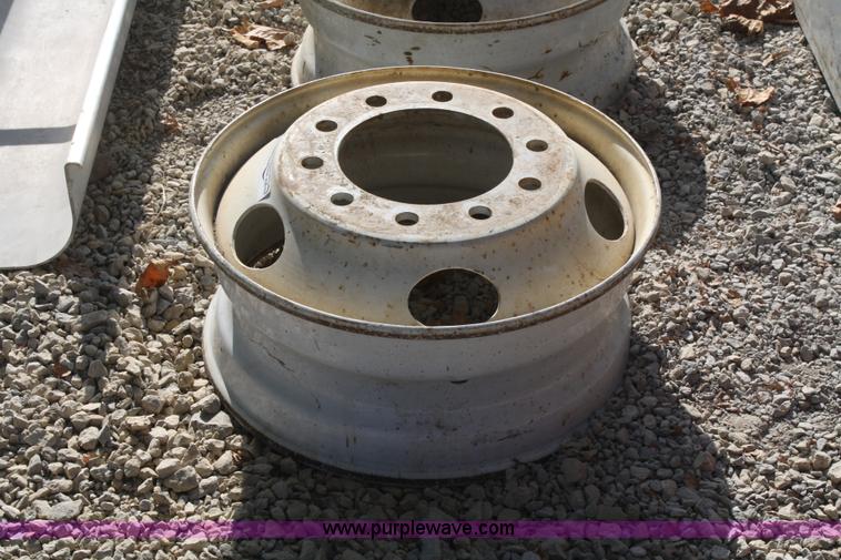 image for item L9486 (3) 22.5" steel wheels