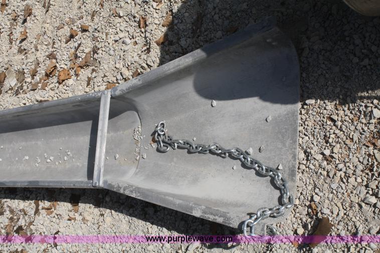 image for item L9488 14' aluminum concrete chute