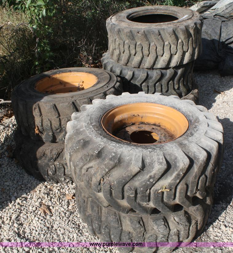 image for item L9495 12-16.5 skid steer tires