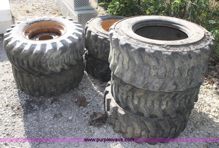 image for item L9495 12-16.5 skid steer tires