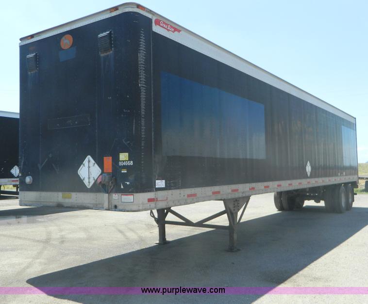 image for item B3825 1999 Great Dane box van trailer