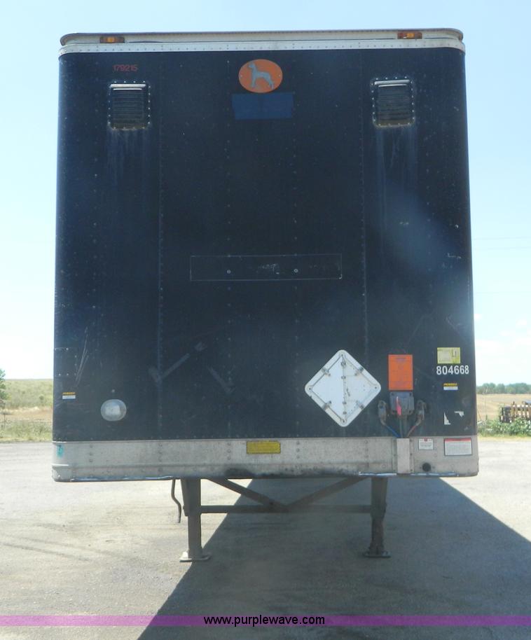 image for item B3825 1999 Great Dane box van trailer
