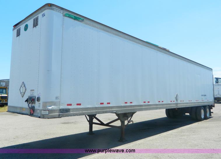 image for item B3826 2001 Great Dane box van trailer