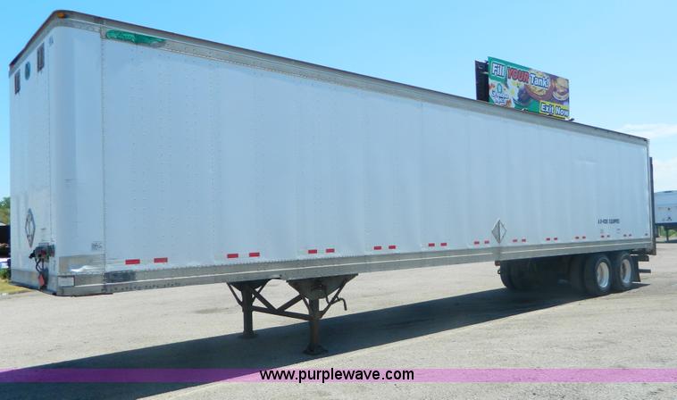 image for item B3826 2001 Great Dane box van trailer