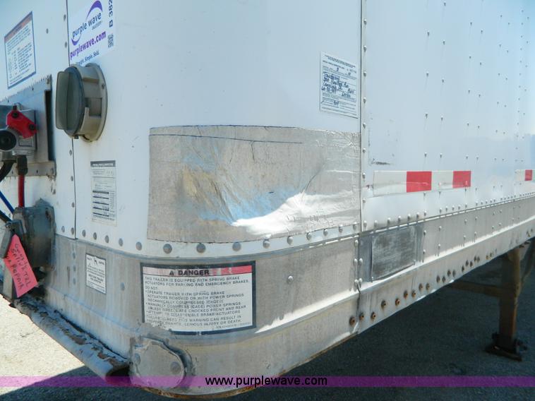 image for item B3826 2001 Great Dane box van trailer