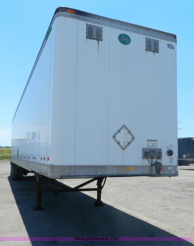 image for item B3826 2001 Great Dane box van trailer