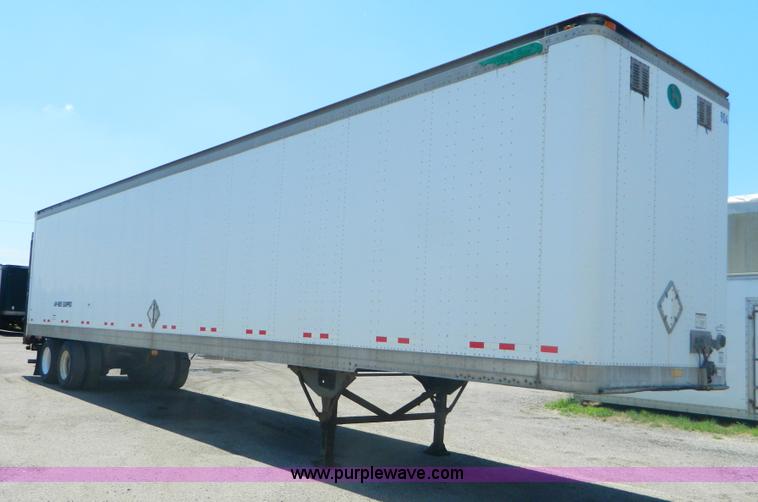image for item B3826 2001 Great Dane box van trailer