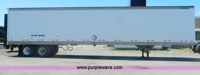 image for item B3826 2001 Great Dane box van trailer