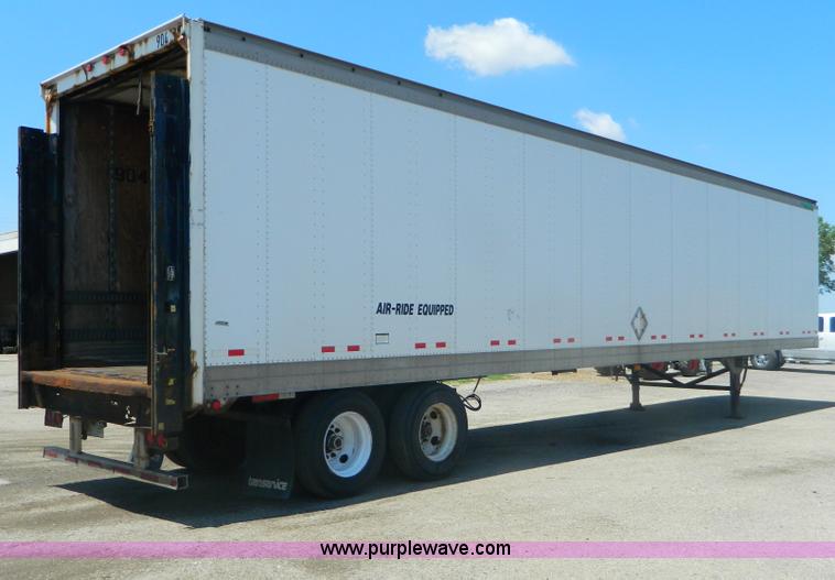 image for item B3826 2001 Great Dane box van trailer