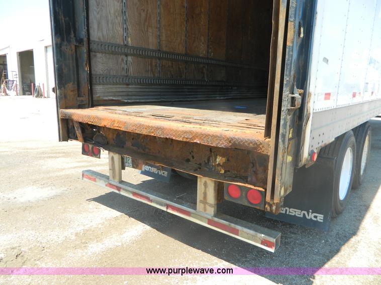 image for item B3826 2001 Great Dane box van trailer