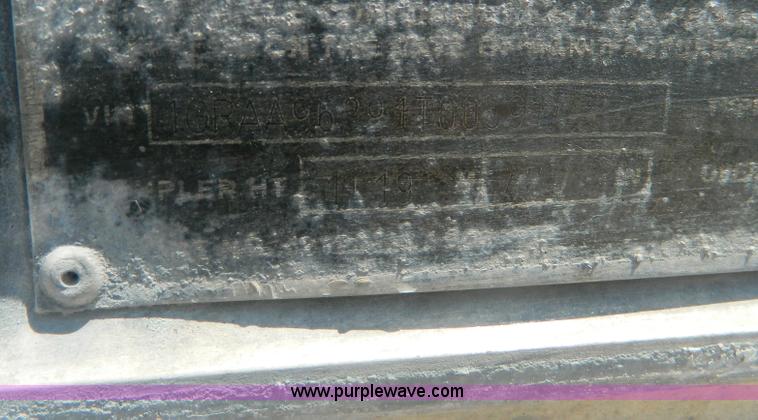 image for item B3826 2001 Great Dane box van trailer