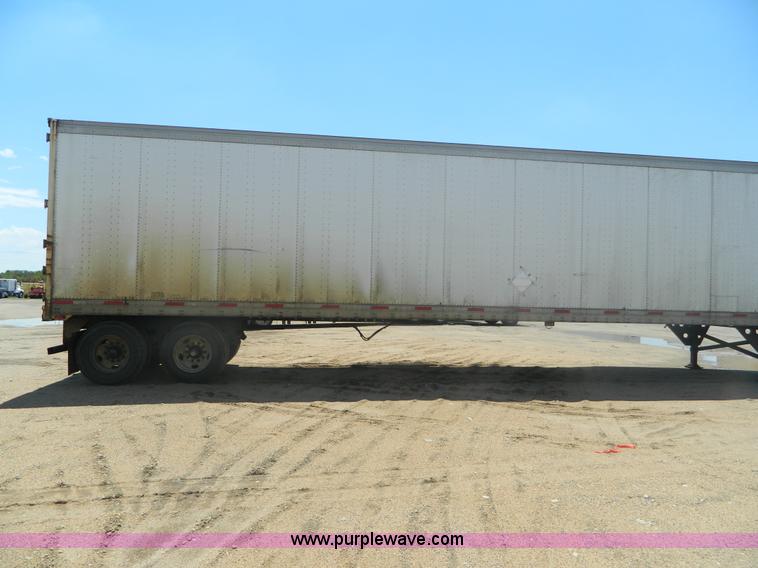 image for item B3827 1998 utility box van trailer