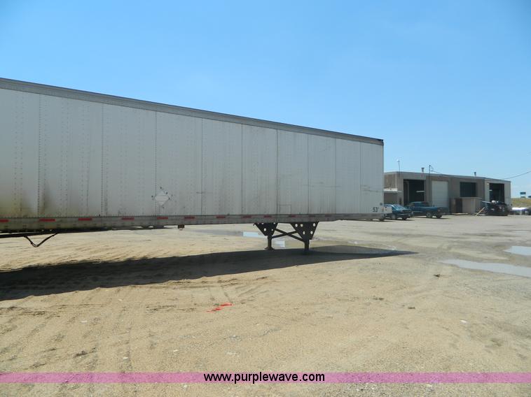 image for item B3827 1998 utility box van trailer