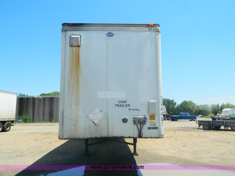 image for item B3827 1998 utility box van trailer