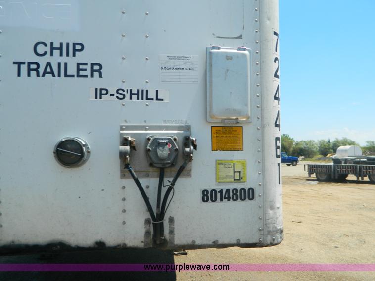 image for item B3827 1998 utility box van trailer