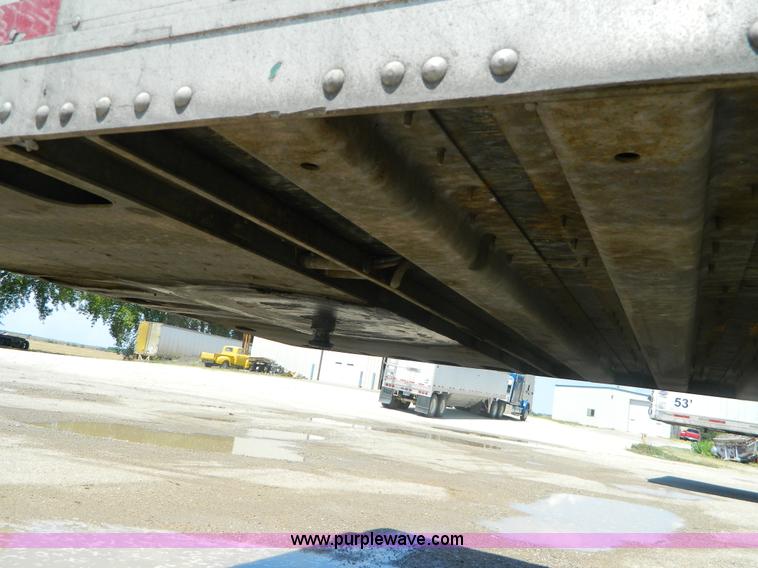 image for item B3827 1998 utility box van trailer