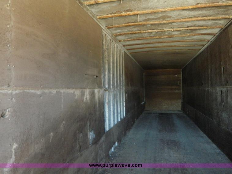 image for item B3827 1998 utility box van trailer