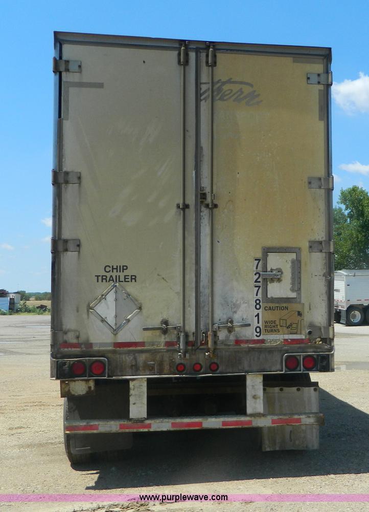 image for item B3828 1998 utility box van trailer