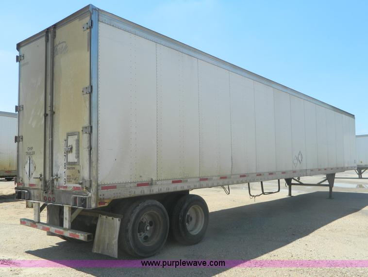 image for item B3828 1998 utility box van trailer