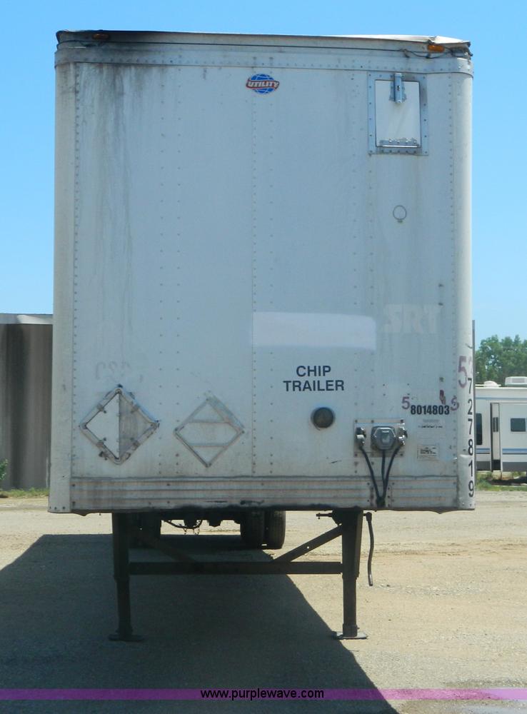 image for item B3828 1998 utility box van trailer